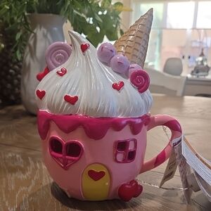 Pink Cupcake House Mug